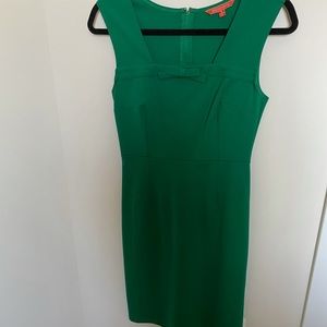 Modcloth Green Vintage Inspired Dress